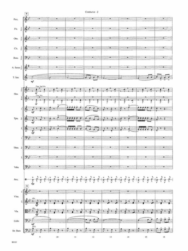 Bugler's Holiday: Score