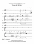 Festival Alleluia (Full Score)