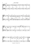 8 Christmas Duets for Violin And Double Bass