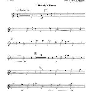 Harry Potter, Themes from: Flute