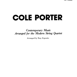 Cole Porter (Classic String Quartets): 1st Violin