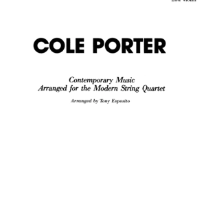 Cole Porter (Classic String Quartets): 2nd Violin