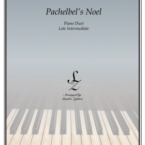 Pachelbel's Noel (1 piano, 4 hands duet)