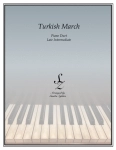 Turkish March (1 piano, 4 hand duet)