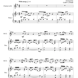 COME, THOU FOUNT OF EVERY BLESSING (Bb Clarinet/Piano and Clarinet Part)