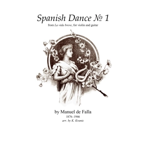 Spanish Dance No. 1, Danza from La vida breve for violin and guitar