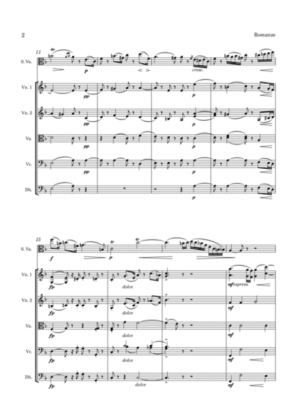 Bruch Romance for Viola and String Orchestra Op.85