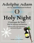 O Holy Night (Cantique de Noel) Adolphe Adam Duet for Baritone and Soprano (Tenor)