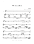 Oh Shenandoah - Solo Trumpet & Piano