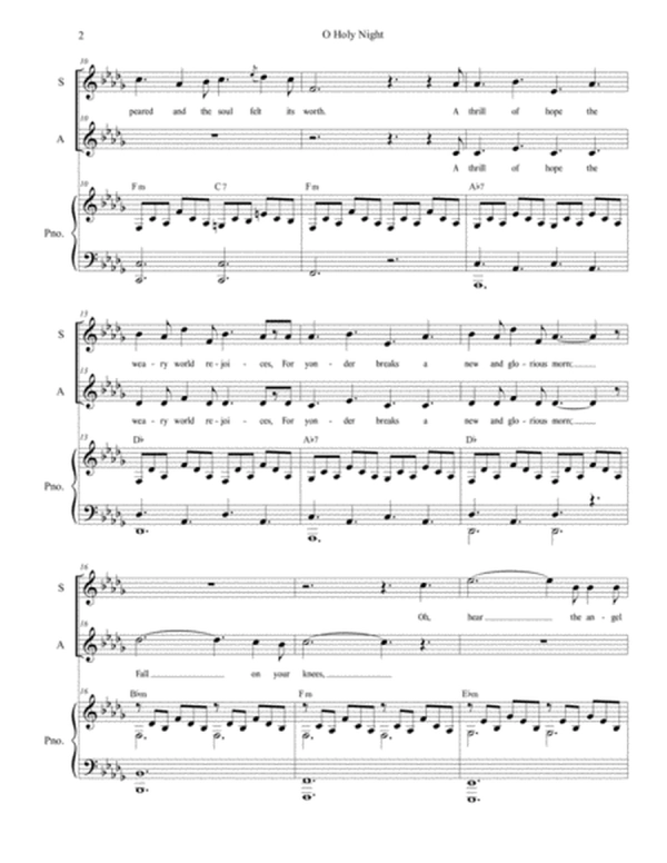 O Holy Night (Duet for Soprano and Alto Solo)