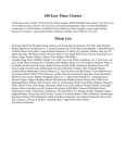 100 Easy Piano Classics