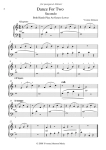 5 Easy Piano Duets Beginner - Level 1