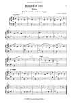5 Easy Piano Duets Beginner - Level 1