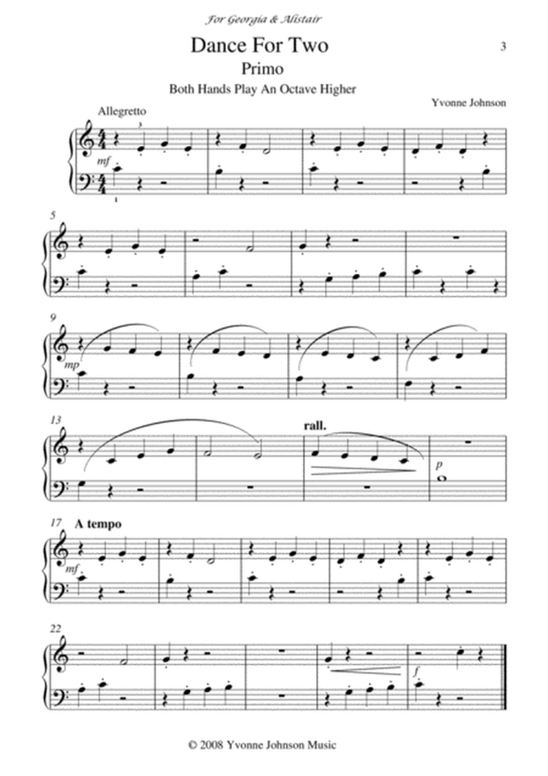 5 Easy Piano Duets Beginner - Level 1