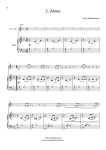 Three Easy Pieces for Trumpet and Piano