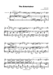 The Entertainer by Scott Joplin, for Clarinet and Piano