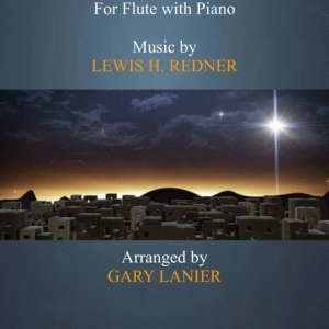 O LITTLE TOWN OF BETHLEHEM (Flute with Piano & Score/Part)