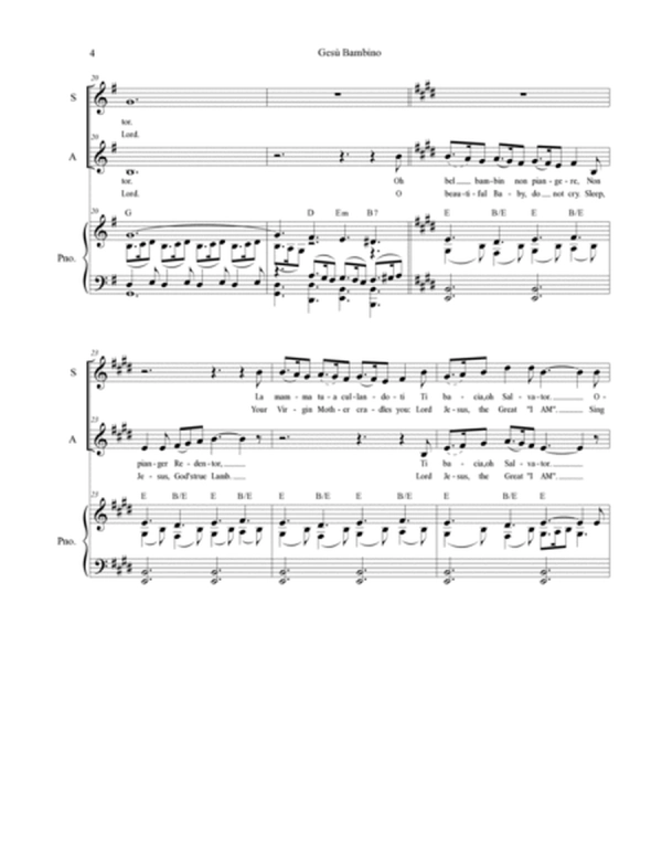 Gesu Bambino (Duet for Soprano and Alto solo)