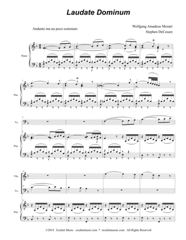 Laudate Dominum (Duet for Violin & Cello - Piano Accompaniment)