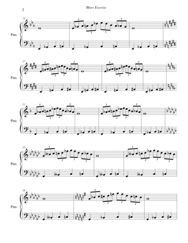 Blues Exercise: Blues Scales (Piano)