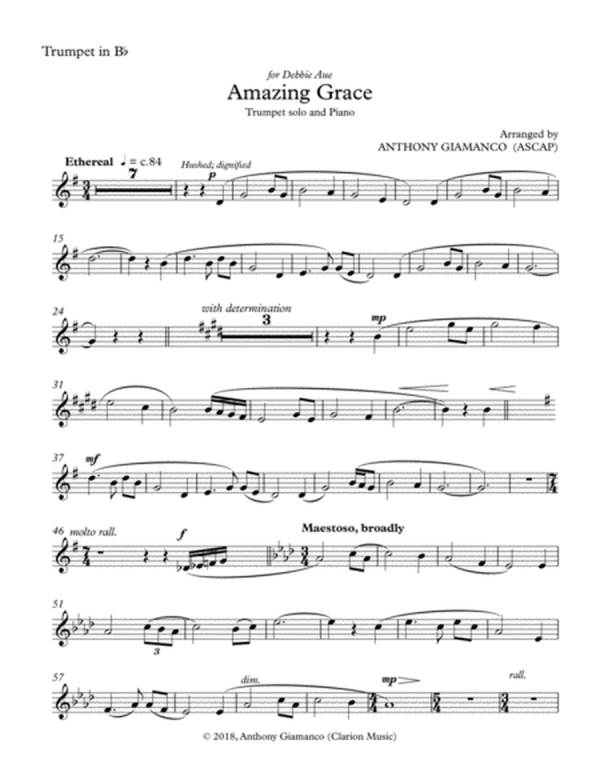 Amazing Grace (trumpet solo and piano) - TRUMPET PART