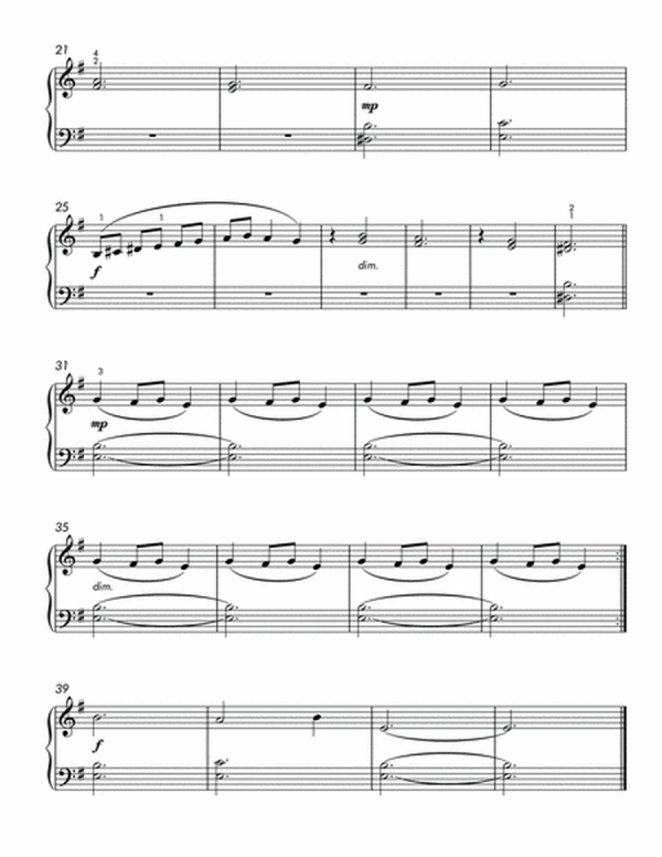 Ukrainian Bell Carol Trio (Easy Piano Trio)