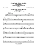 Swan Lake Suite, 6 Movements - Cornet in Bb 2 (Transposed Part)