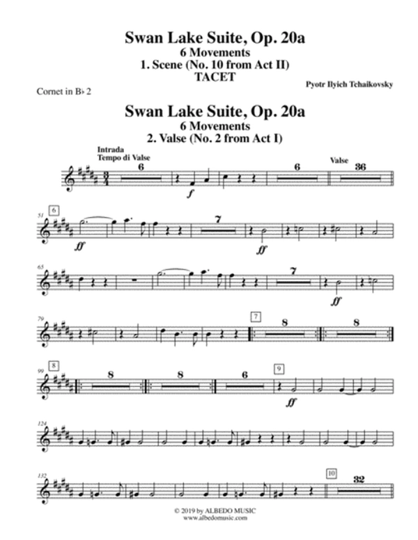 Swan Lake Suite, 6 Movements - Cornet in Bb 2 (Transposed Part)