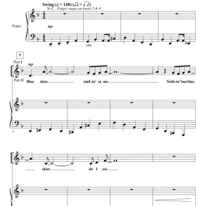Blue Skies (arr. Roger Emerson)