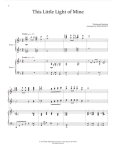 Gospel Blues for 4-Hand Piano-Digital Download