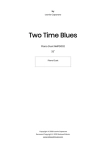 Two Time Blues (Piano duet)