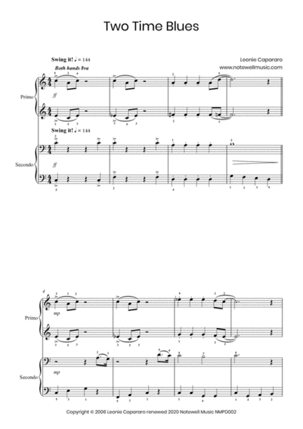 Two Time Blues (Piano duet)