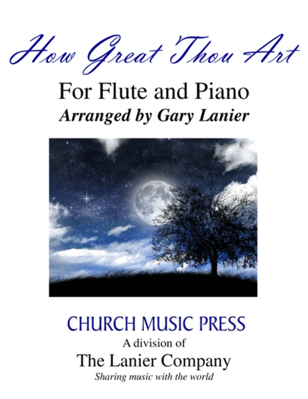 HOW GREAT THOU ART (For Flute and Piano with ScorePart)