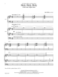 Holy, Holy, Holy: A Duet for Piano and Organ (Downloadable)