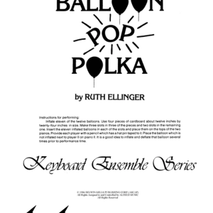 Balloon Pop Polka - Piano Quartet (2 Pianos, 8 Hands)