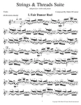 Strings & Threads Suite (violin part - adapted for vln and pno)