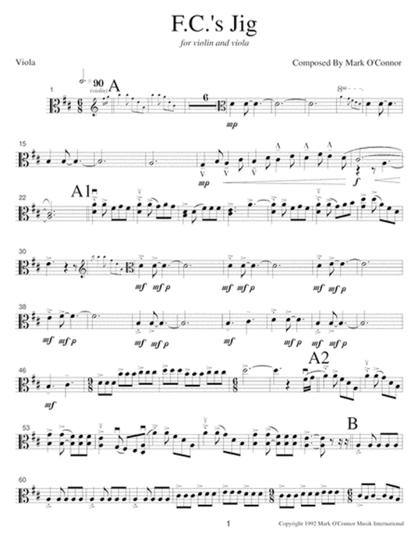 F. C.'s Jig (viola part - vln, vla)