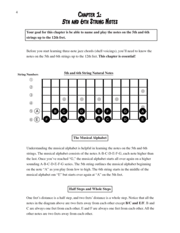 Three-Note Jazz Guitar Chords