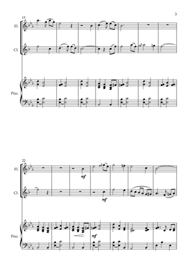 The Amazing Grace Blues, for Flute, Clarinet and Piano