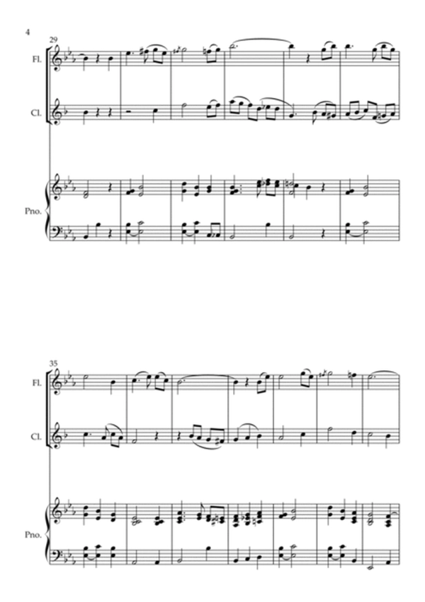 The Amazing Grace Blues, for Flute, Clarinet and Piano