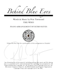Behind Blue Eyes