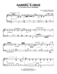 Gabriel's Oboe (from The Mission) (arr. Mark Hayes)