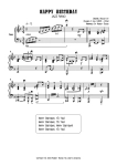 Jazz Piano: Happy Birthday To You (Jazz/Blues/Gospel) - Traditional