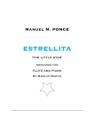 Estrellita for Flute and Piano