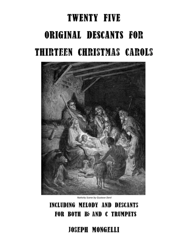 25 Original Descants for 13 Christmas Carols