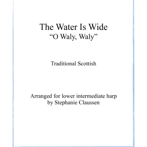 The Water Is Wide (Lower Intermediate Harp Solo)