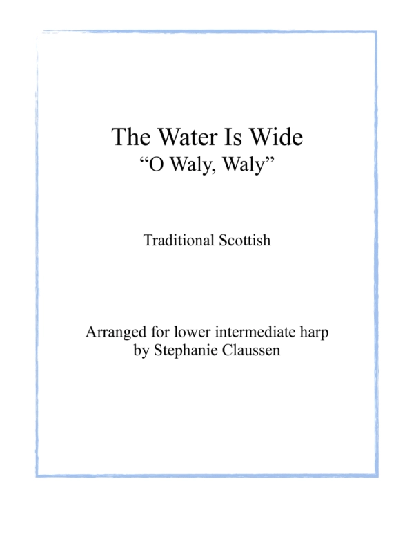 The Water Is Wide (Lower Intermediate Harp Solo)