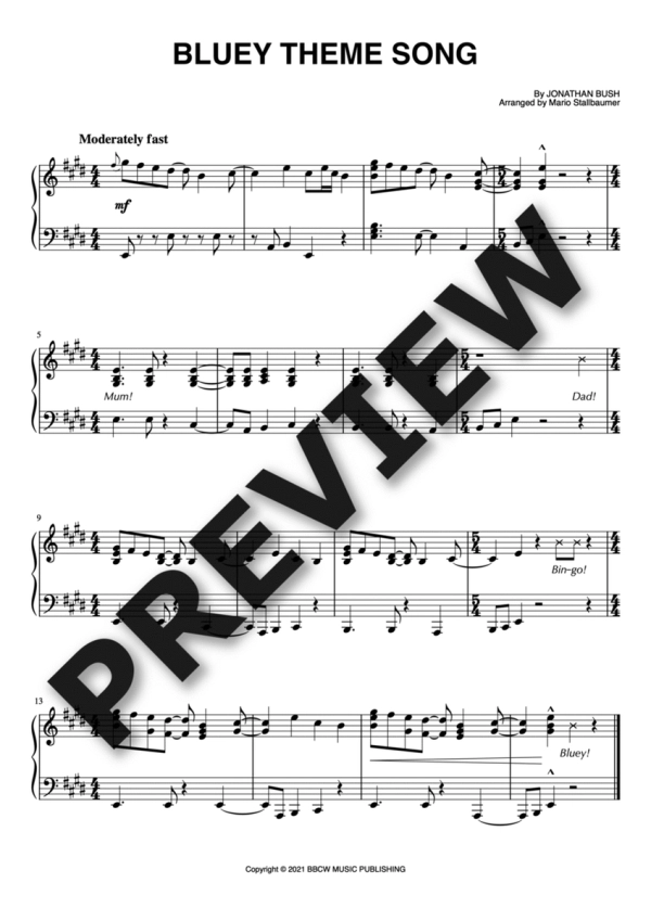 Bluey Theme Song
