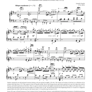 Allegro moderato (Grade 7, list A1, from the ABRSM Piano Syllabus 2023 & 2024)