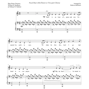 Sweet Hour of Prayer medley (Alto/Tenor Vocal Duet)